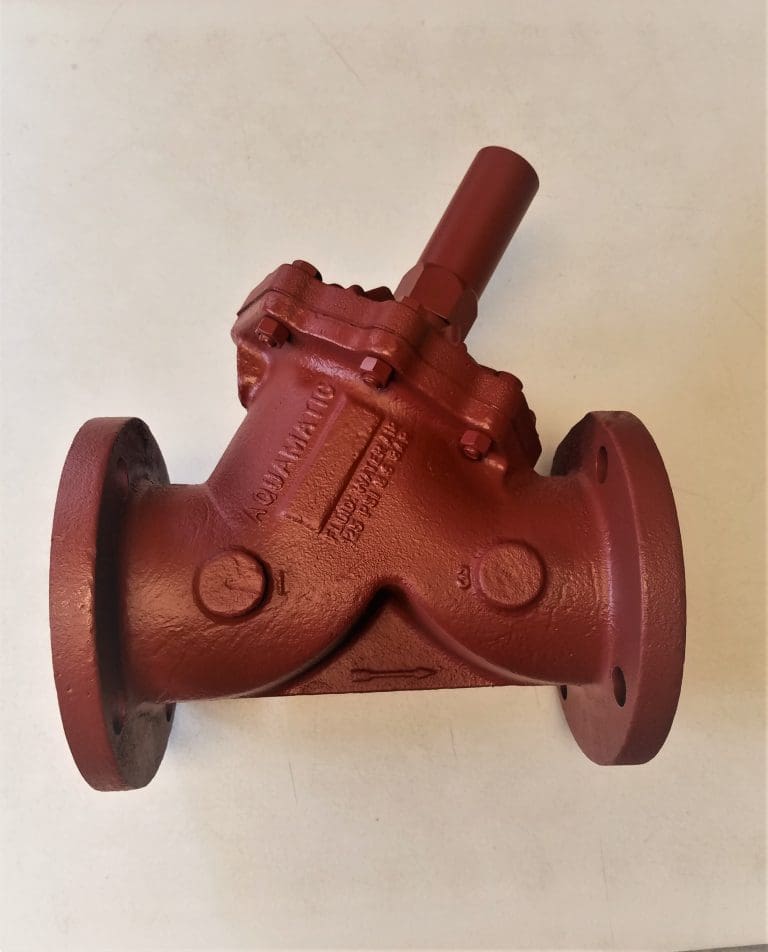 AquaMatic V42J30SX84136 3 Inch Custom Valve, Normally Open, Spring