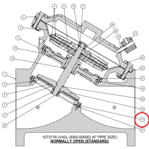 429-NV FKM Seat Gasket for AqMatic/AquaMatic 429 Valves