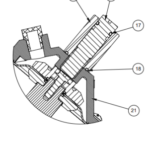 43724 Machined Cap for 521 Limit Stop Assembly Replacement