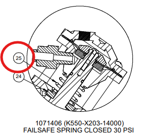 AqMatic 5520 Spring FS30 17-7 Stainless 5520-SA Valve Part
