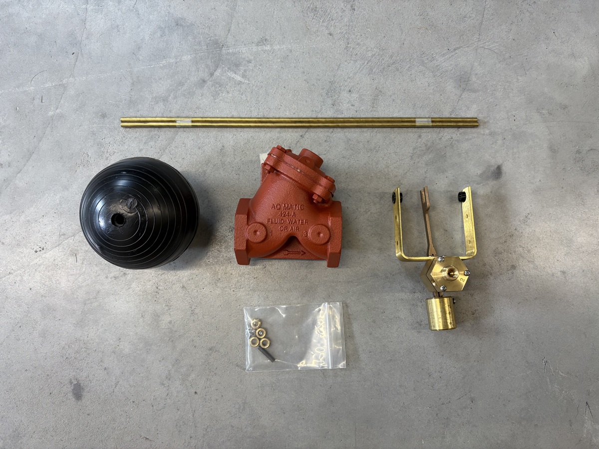 AquaMatic V42E-0000-000C0 – 1 1/2 Inch Normally Open – Float Valve – BUNA N