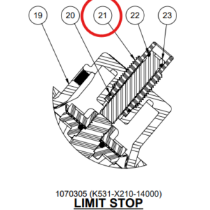 V531-571 PVC Guide for AqMatic-AquaMatic 531 LS Valve Assemblies