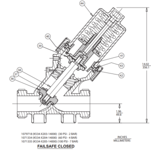 V534-444 Upper Stainless Steel Diaphragm Plate for AqMatic V534